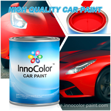 Acryl 1K Metallic Red Aluminium Car Refinish Farbe